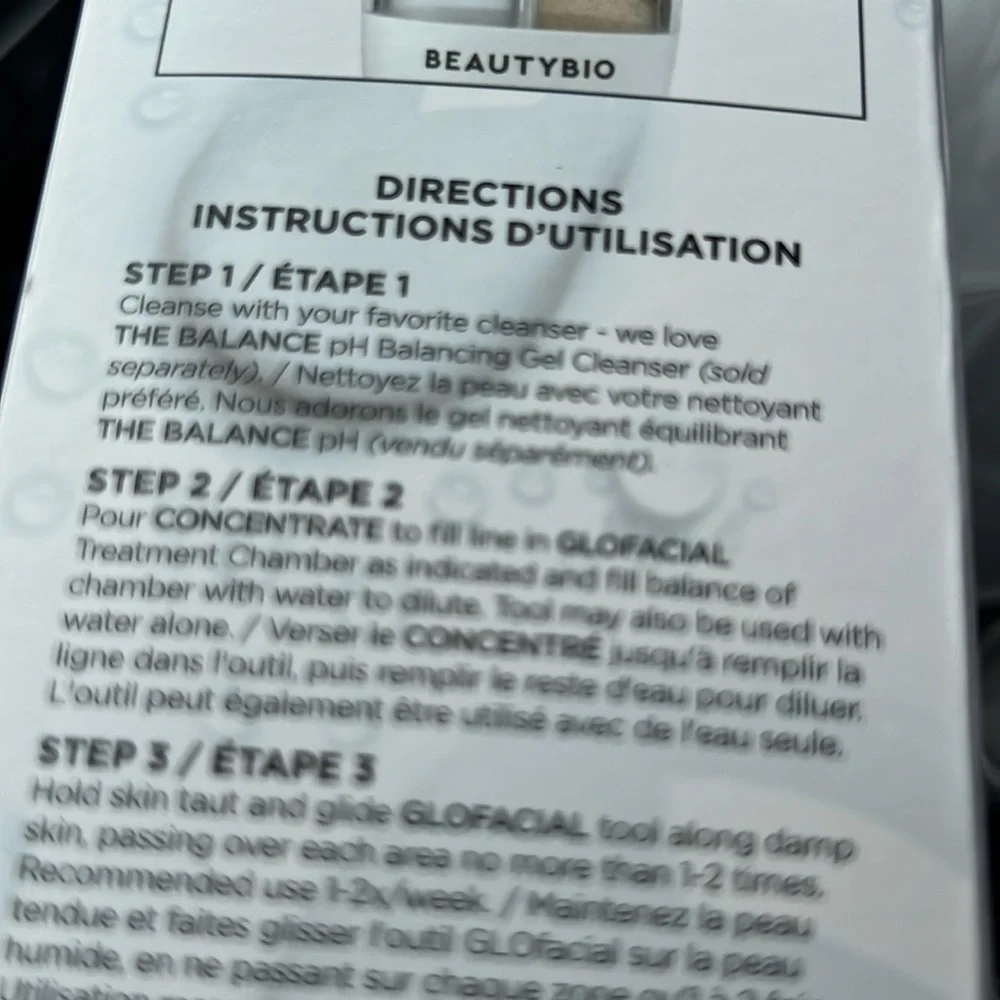 BeautyBio GLOfacial Hydro-Infusion Deep Pore Cleansing/BRAND NEW